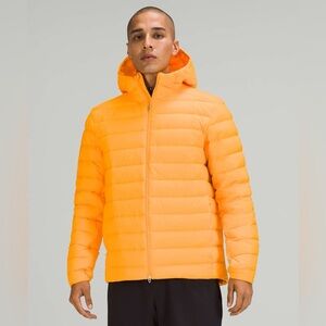 Lululemon Navigation Stretch Down Hoodie Clementine Men's Size Large